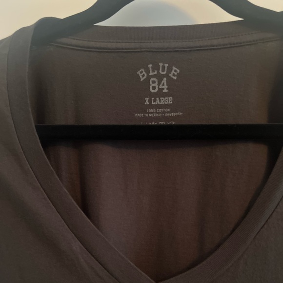 Blue 84 Black Hanalei Surf Co. Women’s Cotton V-Neck Tee‎ XL - Picture 2 of 3